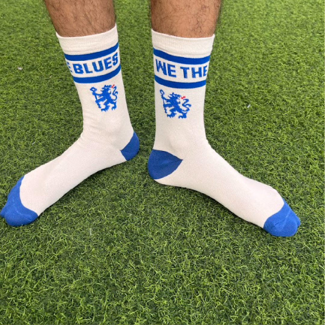 We The Blues Socks