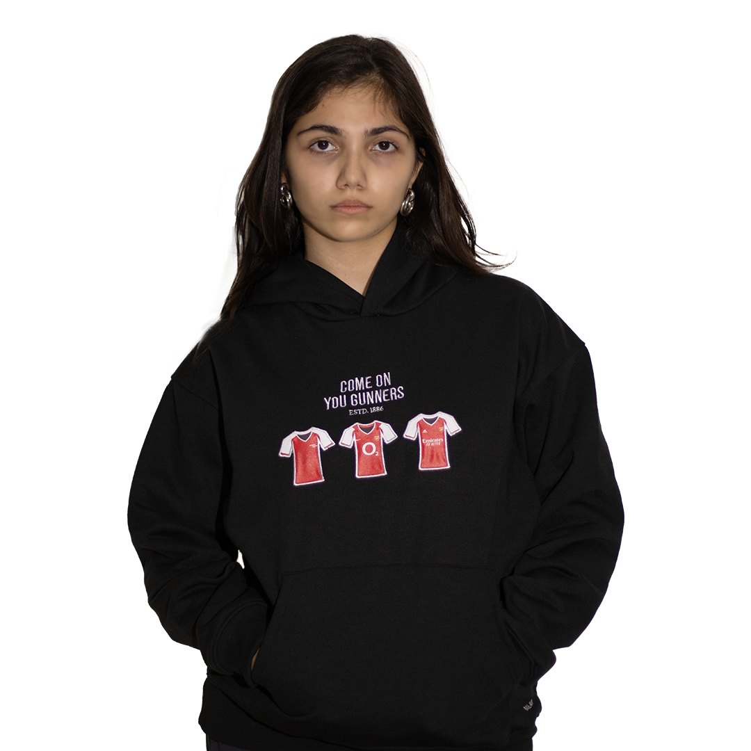 Come On You Gunners - Embroidered Oversized Hoodie