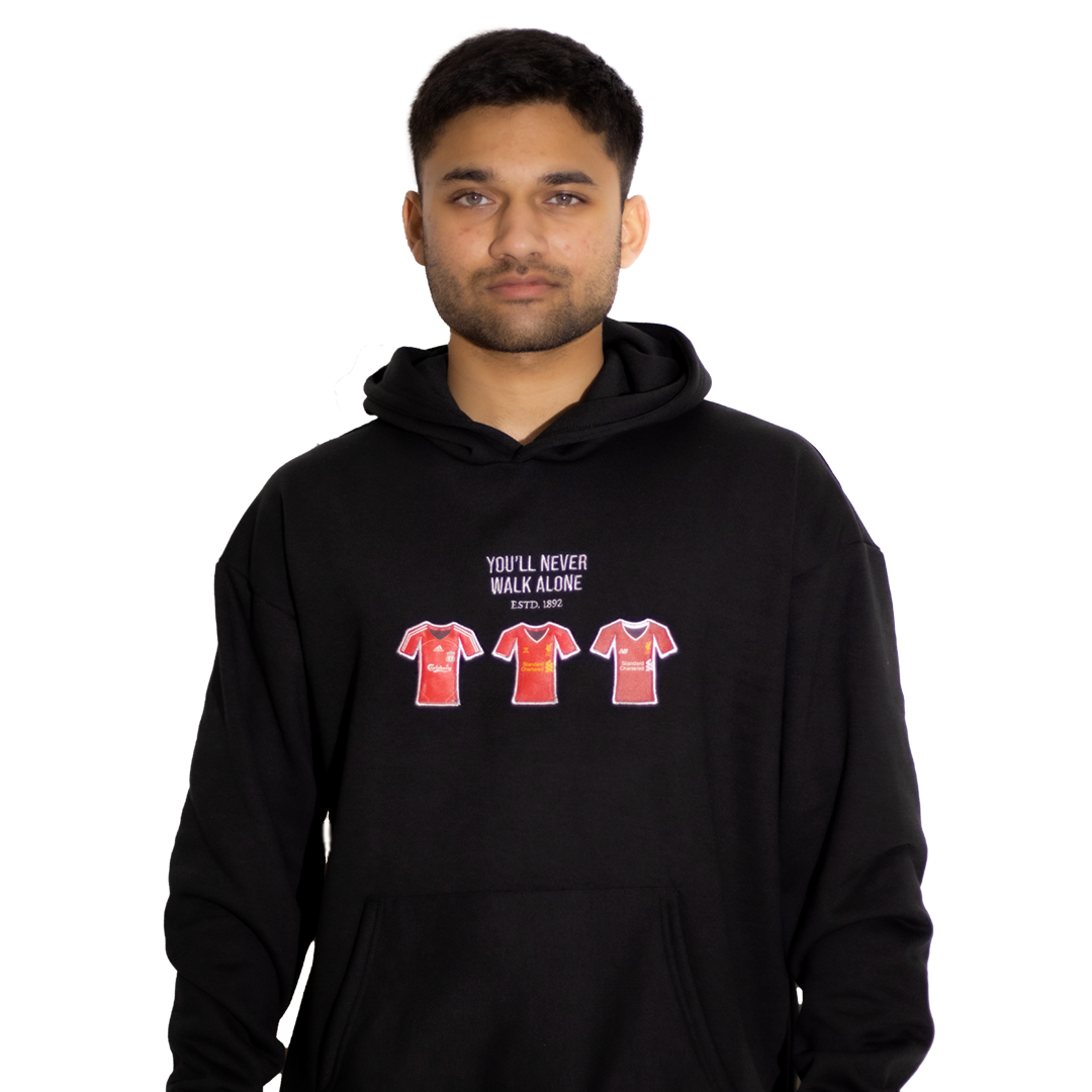 You'll Never Walk Alone - Embroidered Oversized Hoodie