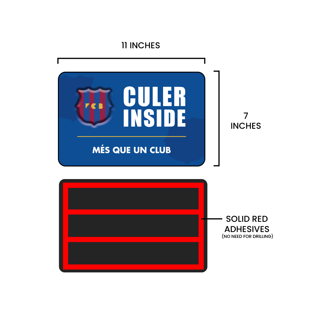 Culer Inside - FC Barcelona Door Sign