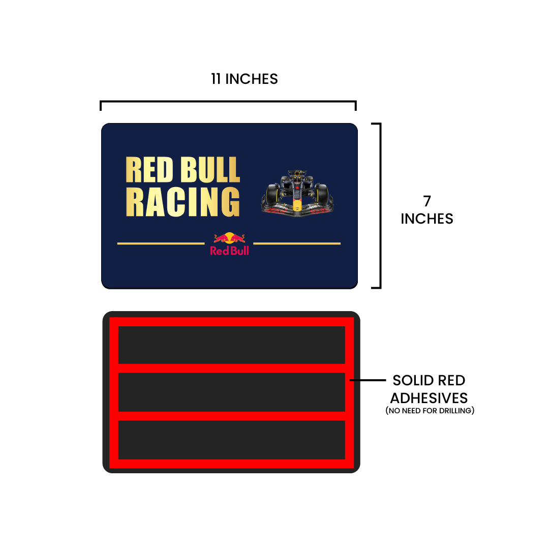 Red Bull Racing Door Sign