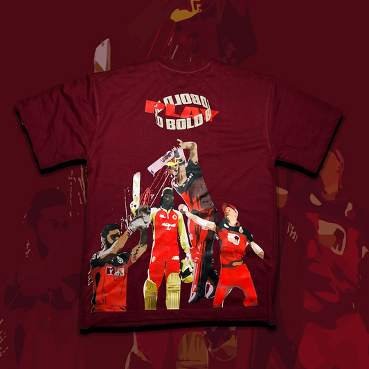 RCB Edition - Premium Oversized T-shirt