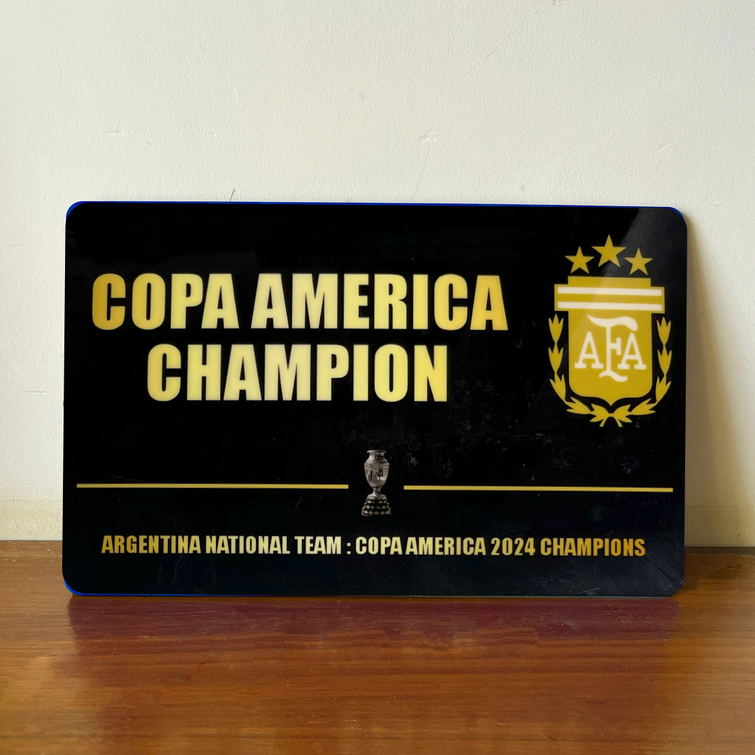 Cope America Champion - Argentina Door Sign