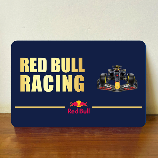 Red Bull Racing Door Sign