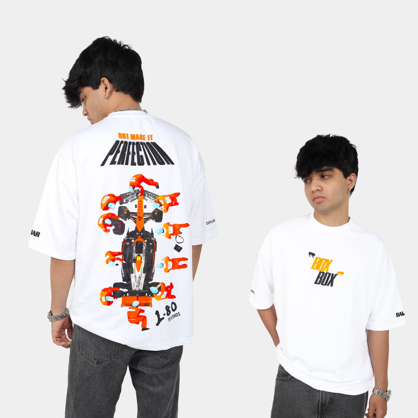 Perfect Pitstop Heavyweight T-shirt: Aditya Bhat X Ballar